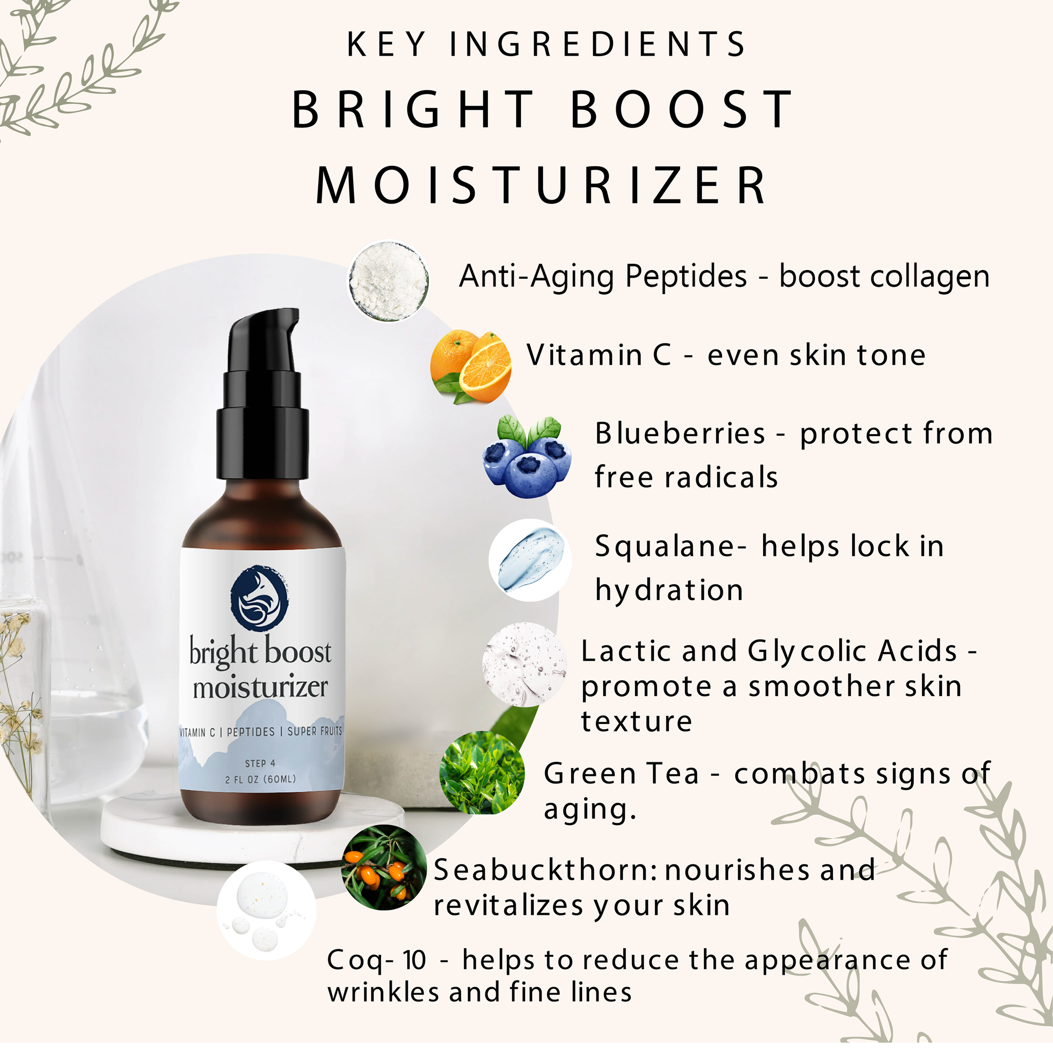 Bright Boost Moisturizer – Foxbrim Naturals